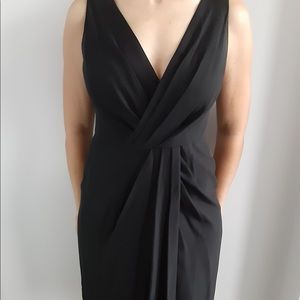 Cynthia Steffe Sleek Black Dress, Size 4